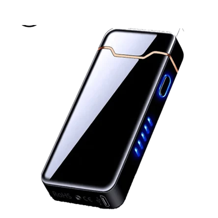 Электроимпульсная зажигалка с двойной дугой и USB-зарядкой