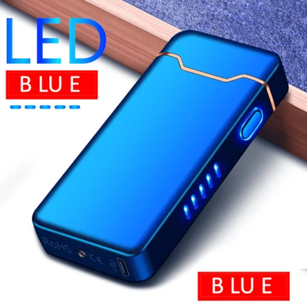 Электроимпульсная зажигалка с двойной дугой и USB-зарядкой